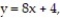 Use the given transformation to evaluate the integral. -  where R is the parallelogram bounded by the lines         A)  735 B)    C)    D)   