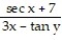 <strong>Find the limit. - </strong> A) -8 B) + 7 C) - - 7 D) 8