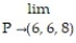 Find the limit. -    x -   y + z A)  8 B)  9 C)  6 D)  7