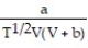 Solve the problem. -The Redlich-Kwong equation provides an approximate model for the behavior of real gases. The equation is P(V, T)  =   -   , where P is pressure, V is volume, T is Kelvin temperature, and a,b , and R are constants. Find the partial derivative of the function with respect to each variable. A)     B)   C)     D)    