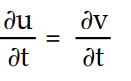 Write a chain rule formula for the following derivative. -  for u = f(v) ; v = h(s, t)  A)       B)      C)       D)      