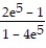 Use implicit differentiation to find the specified derivative at the given point. -Find   at the point ( 4, 1, -1)  for ln   -   = 0. A)    B)    C)    D)   