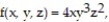 Compute the gradient of the function at the given point. -    A)  268,435,456i + 33,554,432j + 201,326,592k B)  67,108,864i + 50,331,648j + 8,388,608k C)  268,435,456i + 50,331,648j + 134,217,728k D)  67,108,864i + 33,554,432j + 12,582,912k