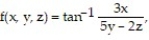 Compute the gradient of the function at the given point. -    A)  - 1/15 j + 1/6 k B)  - 1/15 j - 1/6 k C)  1/6 j - 1/15 k D)  - 1/6 j - 1/15 k