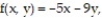 Find the derivative of the function at the given point in the direction of A. -    A = 4i- 3j A)  - 47/5 B)  - 13 C)  7/5 D)  5