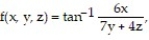 Find the derivative of the function at the given point in the direction of A. -      A)  - 19/234 B)  - 2/39 C)  - 5/234 D)  - 1/9