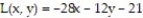 Find the linear approximation of the function at the given point. -  at   A)    B)    C)    D)   