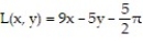 Find the linear approximation of the function at the given point. -  at   A)    B)    C)    D)   