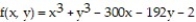 Find all local extreme values of the given function and identify each as a local maximum, local minimum, or saddle point. -  A)  f( -10, -8)  = 3022, local maximum B)  f(10, 8)  = -3026. local minimum; f(10, -8)  = -978, saddle point; f(-10, 8)  = 974, saddle point; f(-10, -8)  = 3022, local maximum C)  f(10, -8)  = -978, saddle point; f(-10, 8)  = 974, saddle point D)  f (-10, -8)  = 3022, local maximum; f(10, 8)  = -3026, local minimum
