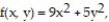 Find the extreme values of the function subject to the given constraint. -    A)  Minimum: 5 at (±1, 0) ; maximum: 0 at (0, 0)  B)  Minimum: 5 at (±1, 0) ; maximum: 9 at (0, ±1)  C)  Minimum: 5 at (0, ±1) ; maximum: 9 at (±1, 0)  D)  Minimum: 5 at (0, ±1) ; maximum: 0 at (0, 0) 