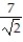 Solve the problem. -Find the distance from the point   to the plane   A)    B)    C)    D)   
