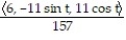 Compute the unit binormal vector and torsion of the curve. -r(t)  =   A)  B(t)  =   ,   =   B) B(t)  =   ,  =   C)  B(t)  =   ,   = -   D)  B(t)  =   ,  =  