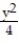 Identify the type of surface represented by the given equation. -  +   =   A)  Ellipsoid B)  Elliptical cone C)  Paraboloid D)  Hyperbolic paraboloid