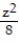 Identify the type of surface represented by the given equation. -  +   =   A)  Ellipsoid B)  Elliptical cone C)  Paraboloid D)  Hyperbolic paraboloid