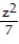 Identify the type of surface represented by the given equation. -  -   =   A)  Paraboloid B)  Parabolic cylinder C)  Hyperbolic paraboloid D)  Ellipsoid