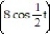 <strong>Calculate the arc length of the indicated portion of the curve r(t). -r(t) = 3ti + j + k; -8 \le t \le -7</strong> A) -375 B) 25 C) -75 D) 5