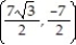 <strong>Find the Cartesian coordinates of the given point. - </strong> A) B) C) D)