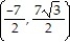 <strong>Find the Cartesian coordinates of the given point. - </strong> A) B) C) D)