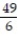  Find the area of the specified region. -Inside the circle r = 7 and to the right of the line r =   sec  \theta  A)    (2  \pi  - 3   )  B)     \pi  C)    (4  \pi  - 3   )  D)    (2  \pi  + 3   )  