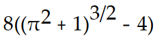  Find the length of the curve. -The spiral r = 3 \theta , 0  \le   \theta   \le\pi  A)      B)     C)     D)     