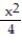 Find the standard-form equation of the ellipse centered at the origin and satisfying the given conditions. -An ellipse with intercepts (±2, 0)  and (0, ±5)  A)    +   = 1 B)    +   = 1 C)    +   = 1 D)    +   = 1