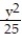 Find the standard-form equation of the ellipse centered at the origin and satisfying the given conditions. -An ellipse with intercepts (±2, 0)  and (0, ±5)  A)    +   = 1 B)    +   = 1 C)    +   = 1 D)    +   = 1