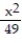 Find the standard-form equation of the ellipse centered at the origin and satisfying the given conditions. -An ellipse with length of major axis 14 and y-intercepts   A)    +   = 1 B)    +   = 1 C)    +   = 1 D)    +   = 1