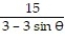 Graph the parabola or ellipse. Include the directrix that corresponds to the focus at the origin. -r =      A)     B)     C)     D)    