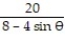 Graph the parabola or ellipse. Include the directrix that corresponds to the focus at the origin. -r =        A)      B)      C)      D)     