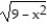 Find the quadratic approximation of f at x = 0. -f(x)  =   A)  Q(x)  = 3 -   B)  Q(x)  = 3 -   C)  Q(x)  = 3 +   D)  Q(x)  = 3 +  