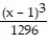 Find the Taylor polynomial of order 3 generated by f at a. -f(x)  =   , a = 1 A)    (x)  =   -   +   -   B)    (x)  =   -   +   -   C)    (x)  =   -   +   -   D)    (x)  =   -   +   -  