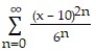 Find the function represented by the power series. -  A)    B)  -   C)    D) -  