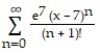 Find the Taylor series generated by f at x = a.     -f(x)  =   , a = 7 A)     B)     C)     D)    