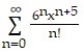 Use power series operations to find the Taylor series at x = 0 for the given function.       -f(x)  =     A)     B)     C)     D)    