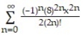 Use power series operations to find the Taylor series at x = 0 for the given function.       -f(x)  =   ( 4x)  A)     +   B)     +   C)     +  D)     +  
