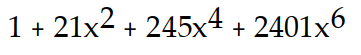Find the first four terms of the binomial series for the given function.       -  A)      B)       C)      D)     