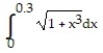 Solve the problem. -Use a Taylor series to estimate the integral's value to within an error of magnitude less than   .   A)  0.1495 B)  0.3010 C)  0.3115 D)  0.9551