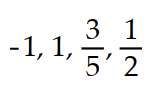 <strong>Write the first four elements of the sequence. - </strong> A) B) C) D)