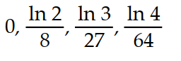 <strong>Write the first four elements of the sequence. - </strong> A) B) C) D)