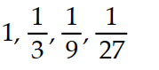 <strong>Write the first four elements of the sequence. - </strong> A) B) C) D)