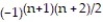 <strong>Find a formula for the nth term of the sequence. -0, 2, 2, 2, 0, 2, 2, 2 (0, 2, 2, 2 repeated)</strong> A) = 1 + B) = 1 + C) = 1 + D) = 1 +