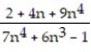 <strong>Find the limit of the sequence if it converges; otherwise indicate divergence. - = </strong> A) -9 B) C) D) Diverges