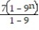 <strong>Find a formula for the nth partial sum of the series and use it to find the series' sum if the series converges. -7 + 63 + 567 + ... + 7 . + ...</strong> A) ; B) ; C) ; series diverges D) ; series diverges