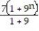 <strong>Find a formula for the nth partial sum of the series and use it to find the series' sum if the series converges. -7 + 63 + 567 + ... + 7 . + ...</strong> A) ; B) ; C) ; series diverges D) ; series diverges