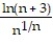 <strong>Find the limit of the sequence or determine that the limit does not exist. - = </strong> A) does not exist B) ln 3 C) 0 D) 1