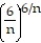 <strong>Find the limit of the sequence or determine that the limit does not exist. - = </strong> A) 1 B) ln 6 C) 0 D) does not exist