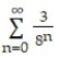 <strong>Find the sum of the series. - </strong> A) 24/7 B) 3/7 C) 8/3 D) 1/3