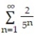 <strong>Find the sum of the series. - </strong> A) 1/2 B) 5/3 C) 1/3 D) 5/2