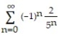 <strong>Find the sum of the series. - </strong> A) 5/2 B) 1/2 C) 1/3 D) 5/3