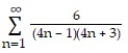 Determine if the series converges or diverges. If the series converges, find its sum. -  A)  diverges B)  converges; 1 C)  converges; 1/3 D)  converges; 1/2